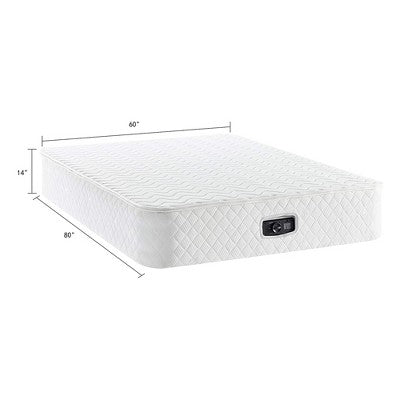 BIKAHOM Bi-ComferRaised Inflatable Mattress With Built In Air Pump, Mattress Cover And Multiple Air Chambers