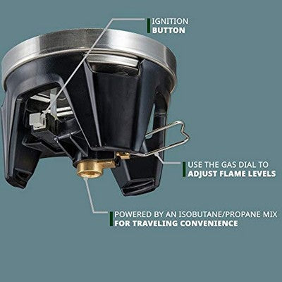  Hike Crew Portable All-In-One Outdoor Cooking System With Stove & Pot