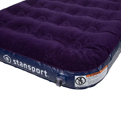  Stansport Deluxe Inflatable Air Bed Mattress Twin Size