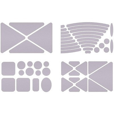  Gear Aid Tenacious Tape No-Sew Peel And Stick Reflective Patches