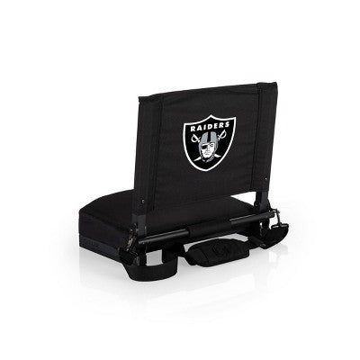  NFL Las Vegas Raiders Stadium Seat Cushion With Back Support