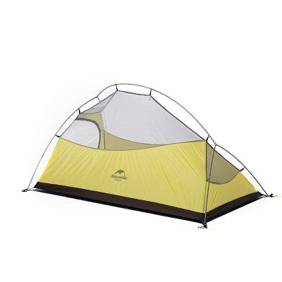  Naturehike Cloud Up Free Standing 2 Person Backpacking Tent Ultralight Nylon Double Layer Camping Tents For Two Person,green