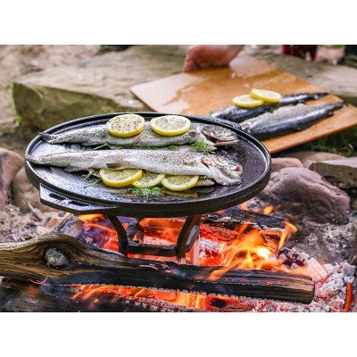  Lodge 14" Seasoned Cast Iron Cook-It-All Pan