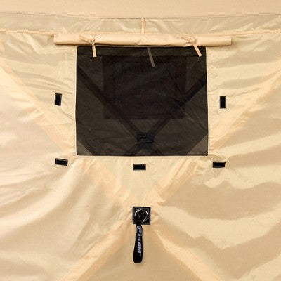  Clam Quick Set Pavilion Portable Canopy + 150 X 150 Inch Floor Tarp Attachment