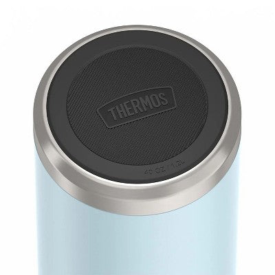  Thermos® Icon™ 40-Oz. Stainless Steel Dual-Temperature Beverage Bottle In Blue