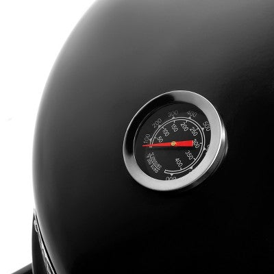  Barton 18" Charcoal BBQ Smoker Temperature Gauge Grill Cooker, Black