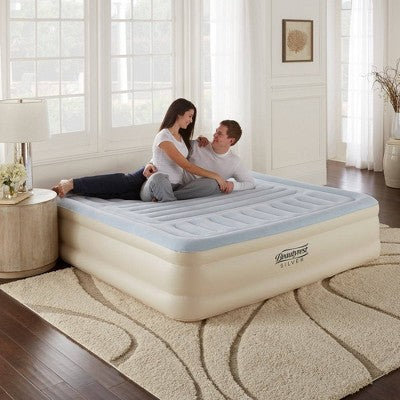  Beautyrest Lumbar Supreme 3-Zone Adjustable Air Mattress With Built-in Pump - King