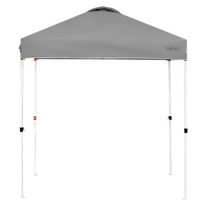  6x6 FT Pop Up Canopy Tent Camping Sun Shelter W/ Roller Bag