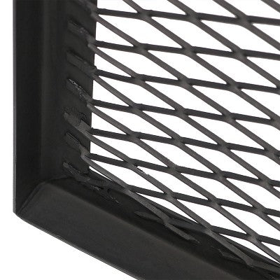 Sunnydaze Decor Sunnydaze Outdoor Camping Or Backyard Heavy-Duty Steel Square X-Marks Fire Pit Cooking Grilling Grate