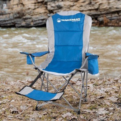  Wakeman Outdoors Camping Chair With Footrest