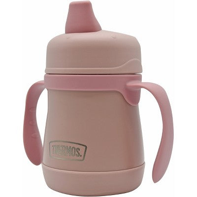  Thermos Baby 7 Oz. Vacuum Insulated Stainless Steel Sippy Cup With Handles