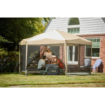  Coleman Back Home 15'x13' Screened Shelter - Tan
