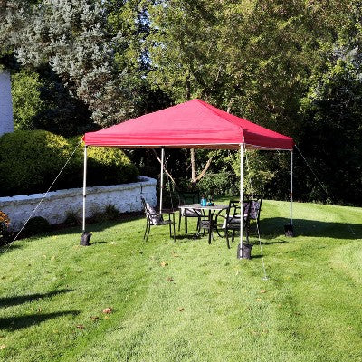 Sunnydaze Decor Sunnydaze Standard Pop-Up Canopy With Carry Bag And Sandbags
