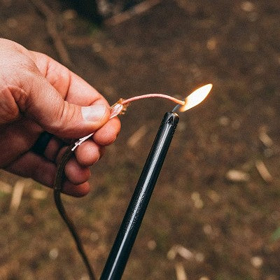  Gear Aid 50 Ft. Heavy Duty Fire Strand 550 Paracord With Carabiner - Coyote