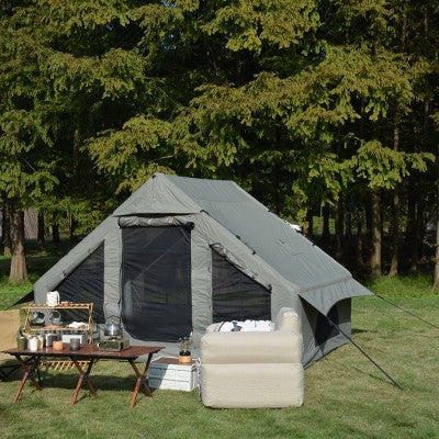  Inflatable Camping Tent 4 Season Glamping Tent For 4 To 6 Person Waterproof Windproof Air Tent Easy Setup Portable Outdoor Shelter-The Pop Home