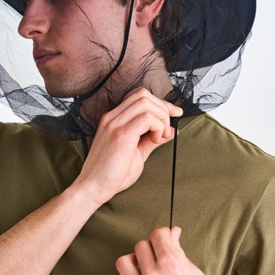  Coghlan's Compact Mosquito Head Net Lightweight W/ Storage Pouch, Mesh 220 Holes