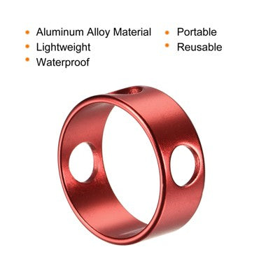  Unique Bargains Rings Rope Tensioner Aluminum Tent Rope Adjuster For Outdoor Camping Canopy Travel