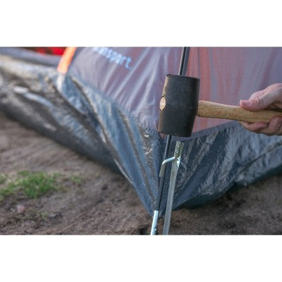  Stansport Steel 12-Inch Tent Stakes - 4 Pack