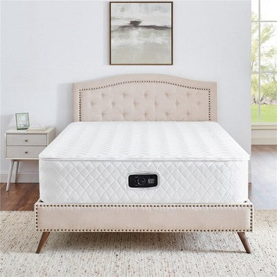  BIKAHOM Bi-ComferRaised Inflatable Mattress With Built In Air Pump, Mattress Cover And Multiple Air Chambers