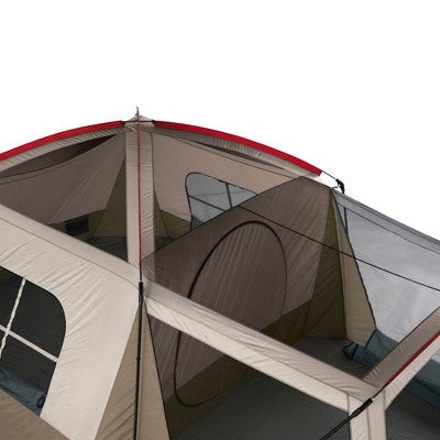  Wenzel Klondike 16 X 11 Large 8 Person Screen Room Outdoor Camping Tent, Brown