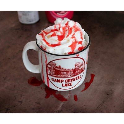  Silver Buffalo Friday The 13th Camp Crystal Lake Ceramic Camper Mug | Holds 20 Ounces