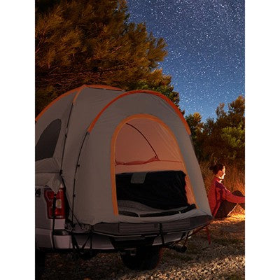  VEVOR Truck Bed Tent, 5.5'-6' Pickup Truck Tent With Rain Layer And Carry Bag, Waterproof PU2000mm Double Layer Truck Tent For Camping, Gray
