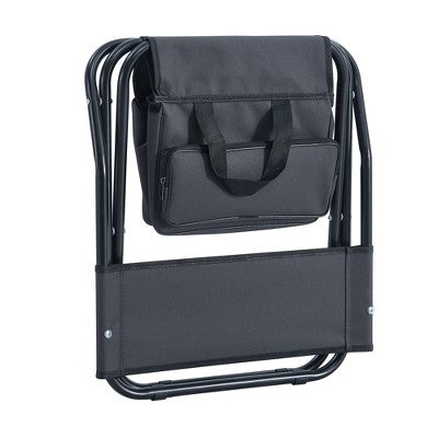  Folding Outdoor Chair With Storage Bag, Portable Chair For Indoor, Outdoor Camping, Picnics And Fishing