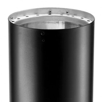  DuraVent 8DVL-48 DVL Galvanized Steel/Stainless Steel Double Wall Wood Burning Stove Pipe Connector To Vent Smoke/Exhaust, 48" X 8" Diameter