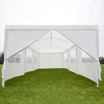  Costway 10'x30'Heavy Duty Gazebo Canopy Outdoor Party Wedding Tent