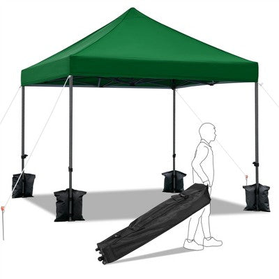  Yaheetech Pop-up Waterproof Canopy 10'x10'