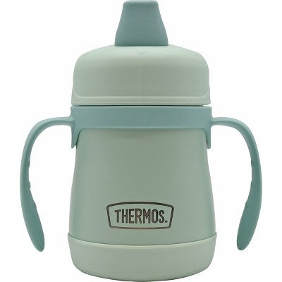  Thermos Baby 7 Oz. Vacuum Insulated Stainless Steel Sippy Cup With Handles