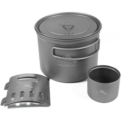  TOAKS Titanium Stove And 900ml Pot Cook System CS-04 - Outdoor Camping