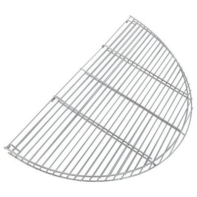 Sunnydaze Decor Sunnydaze Outdoor Camping Portable Heavy-Duty Foldable Chrome-Plated Fire Pit Cooking Grill Grate