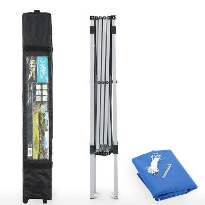  Outdoor Patio Pop-Up Canopy Tent With Wheeled Bag - Captiva Designs