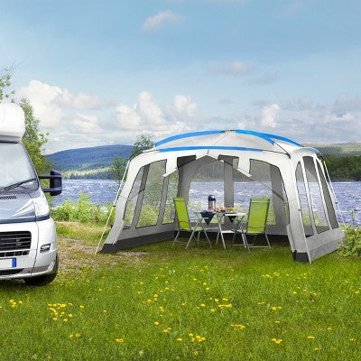  Screened-In Outdoor Canopy Tent – 14 X 12 Pop Up Shelter With Mosquito And UV Protection For Camping Or Backyard – Screen House By Wakeman Outdoors