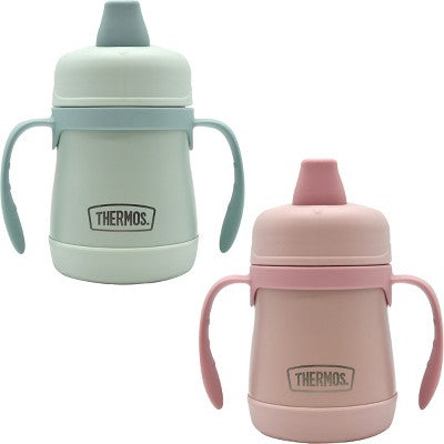  Thermos Baby 7 Oz. Vacuum Insulated Stainless Steel Sippy Cup With Handles