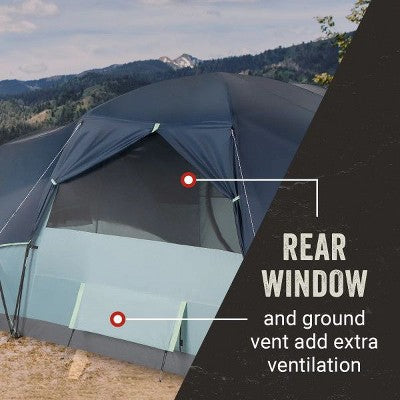  Coleman Skydome 8-Person Camping Tent XL, Blue Nights, 1 CT