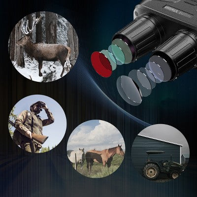  JStoon Night Vision Goggles - Digital Binoculars, 100% Darkness Viewing, HD 1080p