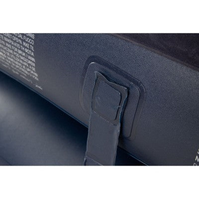  Pool Central 6.25' Navy Blue 3 In 1 Inflatable Flocked Air Mattress With Pillows