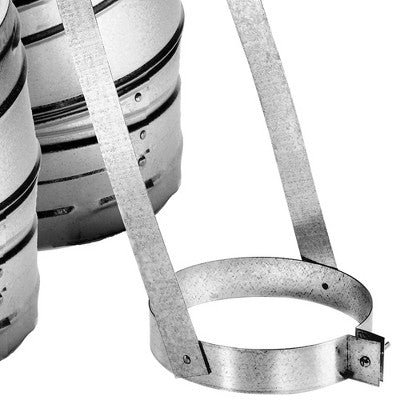  DuraVent DuraPlus 6DP-E30K 6-Inch 30-Degree Dual Layer Stainless Steel/Galvalume 360-Degree Swiveling Elbow Kit For Wood Stove Exhaust Vents, Silver