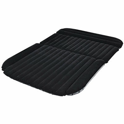  Costway Inflatable SUV Air Backseat Mattress Flocking Travel Pad W/Pump Camping Outdoor
