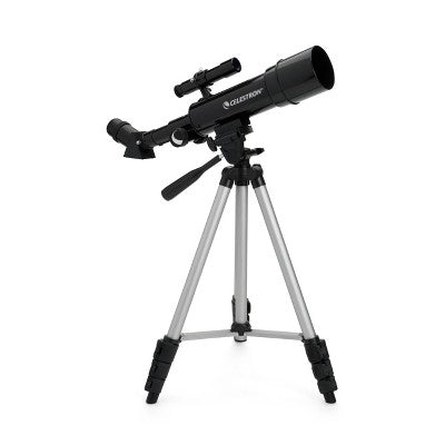  Celestron Travel Scope 50 Portable Telescope With Basic Smartphone Adapter - Black