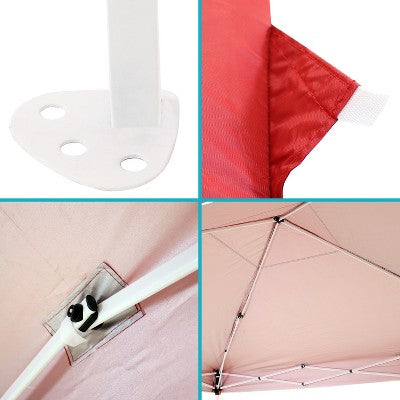 Sunnydaze Decor Sunnydaze Standard Pop-Up Canopy With Carry Bag And Sandbags