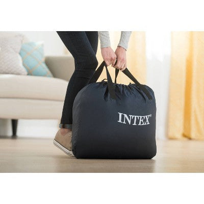  Intex Zone Control 22" Air Mattress With Electric Pump - Queen