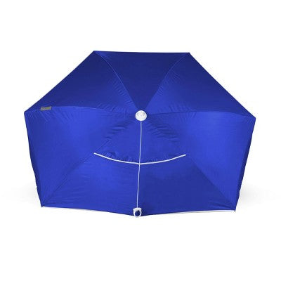  Picnic Time Brolly Beach Umbrella Tent - Blue