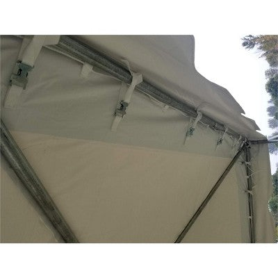  Party Tents Direct Weekender West Coast Frame Party Tent, White,10 Ft X 10 Ft