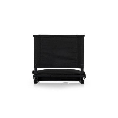  Picnic Time Gridiron Stadium Seat - Black