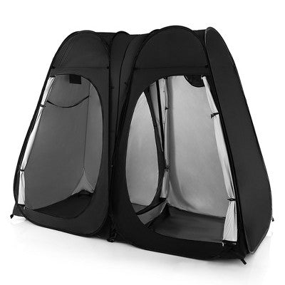  Costway Outdoor 7.5FT Portable Pop Up Shower Privacy Tent Dressing Changing Room Camping