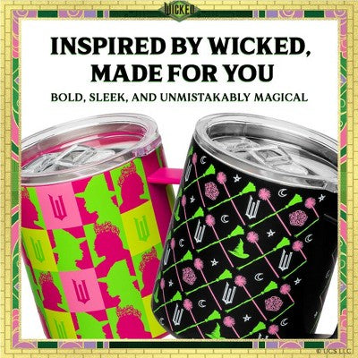  Dragon Glassware X Wicked 12 Oz Stainless Steel Camp Mug - Black