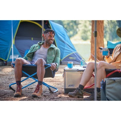  Coleman Cross Rocker Outdoor Portable Chair - Deep Ocean